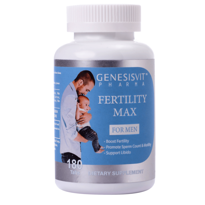 Genesisvit Pharma Fertility Max For Men, 180 tabs