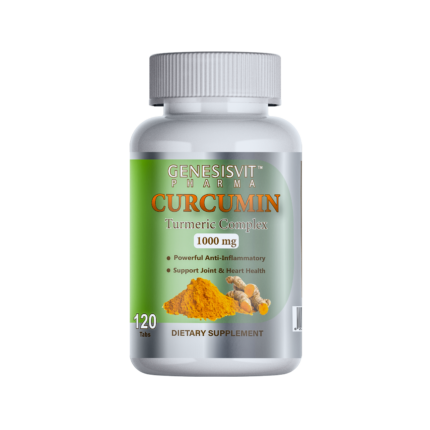 Genesisvit Pharma Turmeric Curcumin Complex 1000 mg, 120 tabs