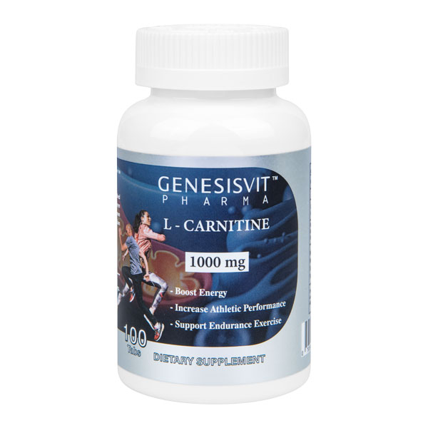 Genesisvit Pharma L-Carnitine, 1000 mg, 100 tabs