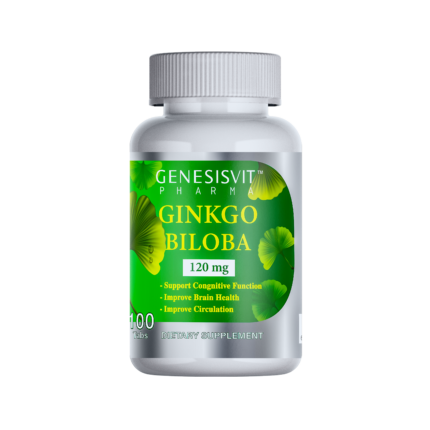 Genesisvit Pharma Ginkgo Biloba, 120 mg, 100 tabs