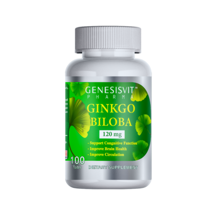 Genesisvit Pharma Ginkgo Biloba, 120 mg, 100 tabs