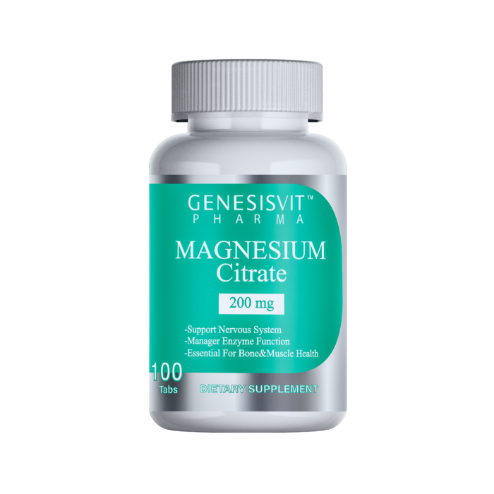 Genesisvit Pharma Magnesium Citrate, 200 mg, 100 tabs