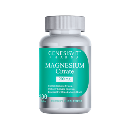 Genesisvit Pharma Magnesium Citrate, 200 mg, 100 tabs