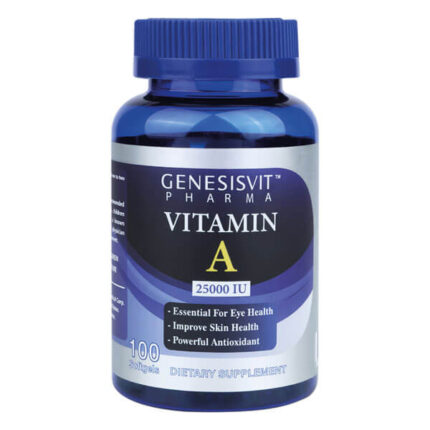 Genesisvit Pharma Vitamin A 25000 IU, 100 caps