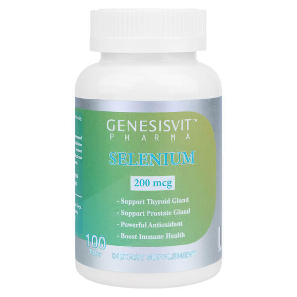 Genesisvit Pharma Selenium 200mcg,100 tab