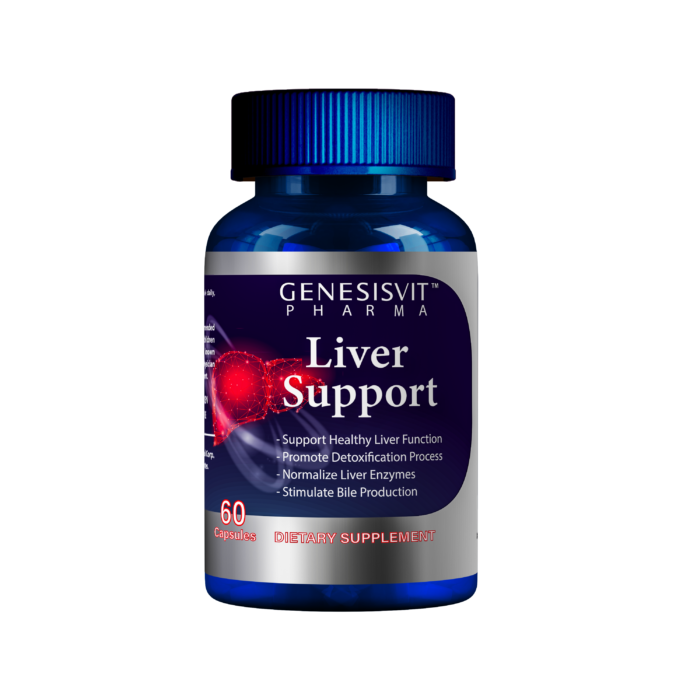 Genesisvit Pharma Liver Support, 8000 UI, 60 caps