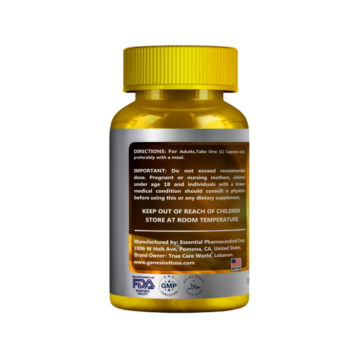 Genesisvit Pharma Royal Jelly, 1000 mg, 60 caps - Image 2