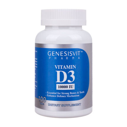 Genesisvit Pharma Vitamin D3 10,000 IU, 100 Tabs