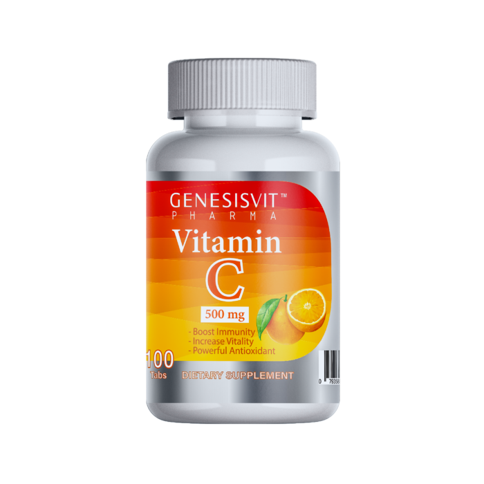 Genesisvit Pharma Vitamin C, 500 mg, 100 tabs