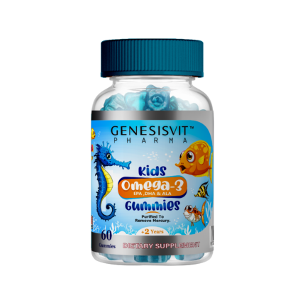 Genesisvit Pharma Omega-3 Fish Oil, kids, 60 gummies