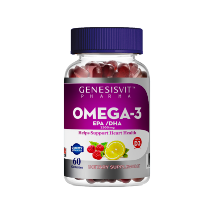 Genesisvit Pharma Omega-3 Fish Oil, 1500 mg, 60 gummies