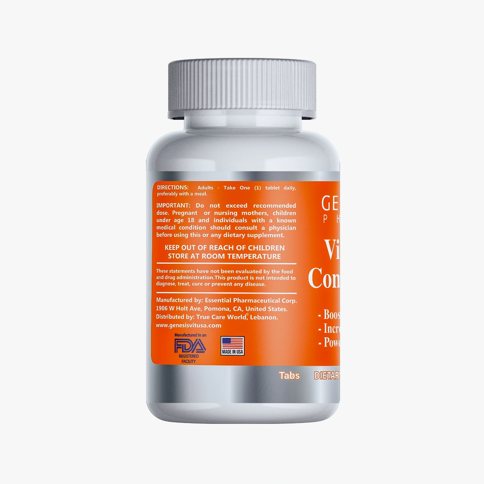 GENESISVIT Vitamin C Complex 1000 mg - Image 2