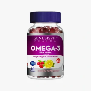 GENESISVIT PHARMA Omega-3 EPA/DHA 1500mg With D3 Gummies