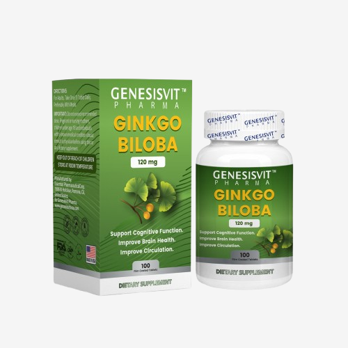 GINKGO BILOBA 120 MG 100 FILM COATED TABLETS - USA