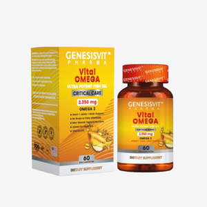 VITAL OMEGA  ULTRA POTENT FISH OIL CRITICAL CARE 2350MG OMEGA 3 60 ENTERIC COATED SOFT GELS -USA