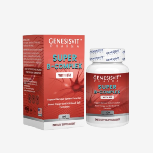 SUPER B-COMPLEX WITH B12 100 FILM COATED TABLETS-USA