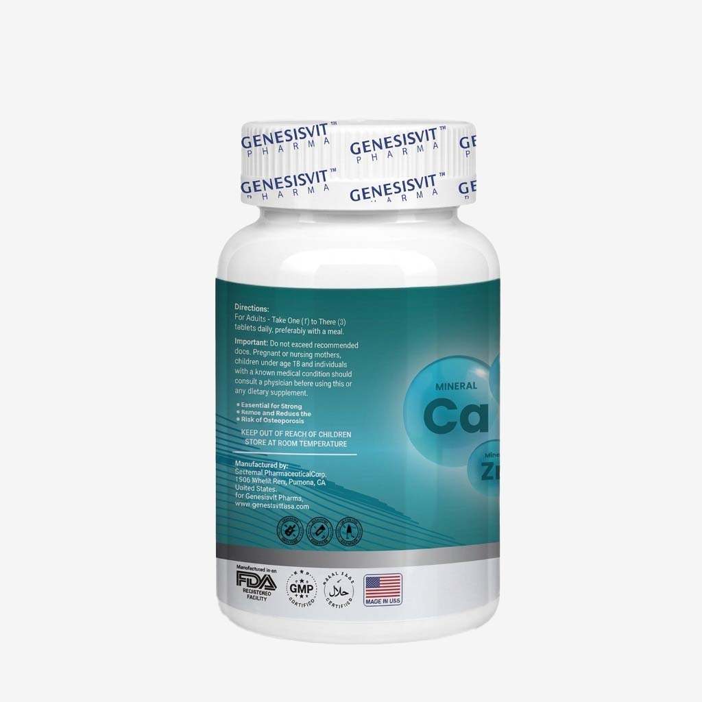 ZINC CALCIUM MAGNESIUM D3 100 FILM COATED TABLETS-USA - Image 2