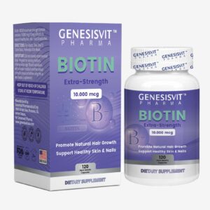 BIOTIN EXTRA- STRENGTH 10,000 MCG 120 HARD GELATIN CAPSULES - USA